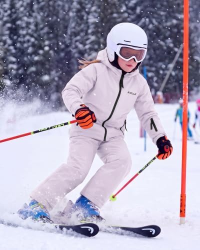 Stelle Girl's Waterproof Windproof Warm Ski Jacket 5-15 Y
