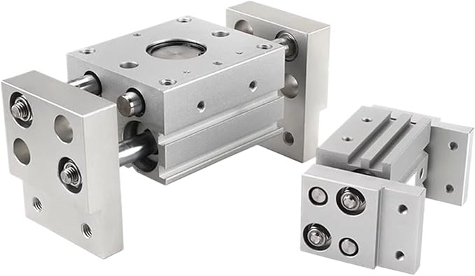 1pcs MHL2 10D 16D 20D 25D 32D 40D 1 2 Pneumatic Gripper Wide Type Air Parallel Cylinder Al Clamps Replacement T Bore 10-40mm(MHL2-25D2)