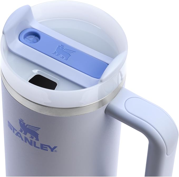 STANLEY スタンレー クエンチャー H2.0 タンブラー ハンドル＆ストロー付き 30oz | Flowstate 3ポジションリッド | 車のカップホルダー対応 | 保冷保温 ステンレス製カップ | BPAフリー | デュードロップ