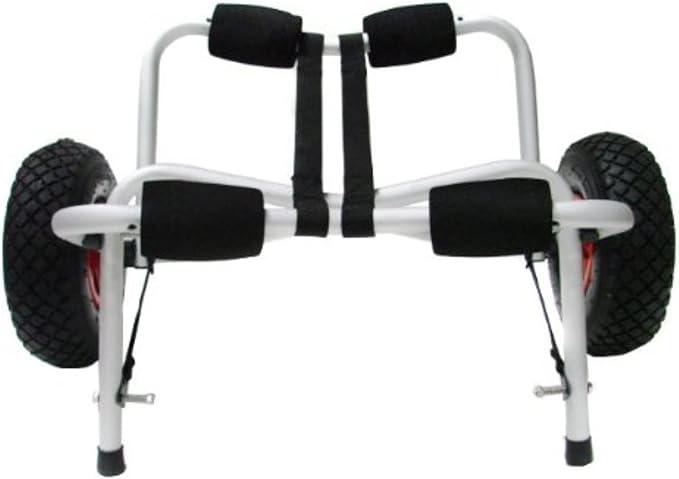 TMS CART-CANOE/KAYAK-KY001 New Jon Boat Kayak Canoe Carrier Dolly Trailer Tote Trolley Transport Cart Wheel