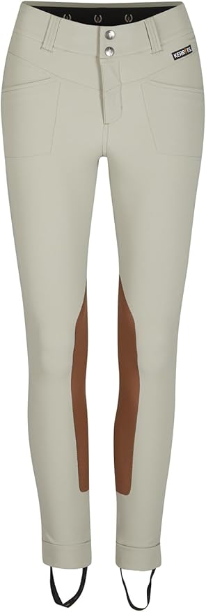 Kerrits Kids Crossover Knee Patch Horse Riding Jods – Kids Jodhpurs for English Equestrian Competitions and Lessons