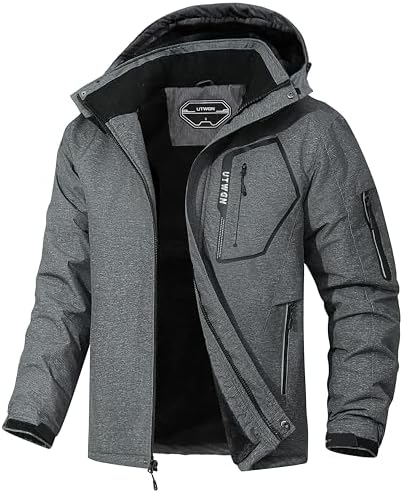 Men's Ski Jacket – Waterproof Warm Snow Coat