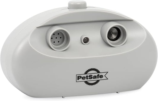 PetSafe Indoor Bark Control - Ultrasonic Indoor Trainer - Automatic Anti-Barking Solution - Tabletop Noise Reducer - Non-Collar Bark Solution