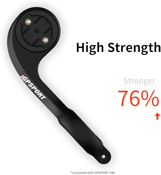 iGPSPORT Bike Computer Mount, Light Weight Common Bike Mount Compatible with Garmin Wahoo Cycplus CooSpo XOSS Cycling Computer (M80)
