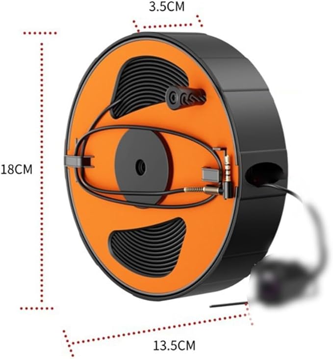 High Performance Fishing Camera Cable Reel With 50m Capacity And Stainless Steel Bearings For Smooth Line Handling