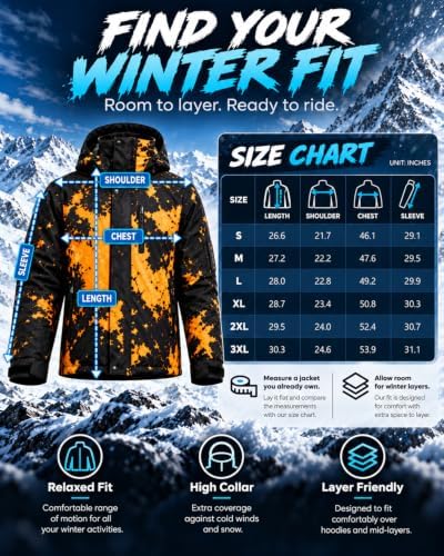 Reactive Jacket The Jacket That Changes When It Snows Windbreaker for Men