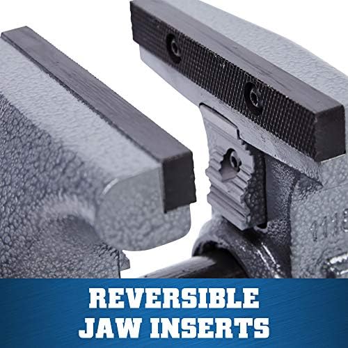 Wilton Tradesman Bench Vise, 4-1/2" Jaw Width, 3-1/2" Max Jaw Opening, 3-1/4" Throat (Model 1745)