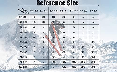 SEARIPE Womens Ski Jacket Mens Snow Jacket Waterproof Winter Snow Coat Couples Pullover Snowboard Hooded