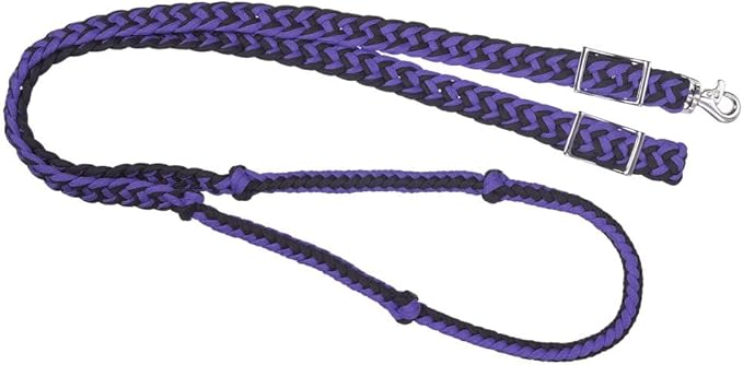 Tough 1 Deluxe Knotted Cord Roping Reins