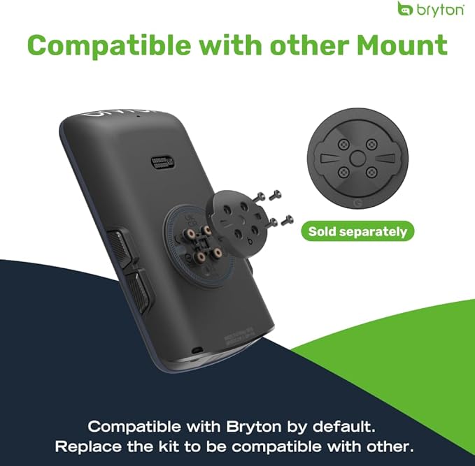 Bryton Rider S810 Sensor Bundle 3.5 Inch Color Touchscreen GPS Bike/Cycling Computer, 50H Battery Life, Offline Maps & Navigation, Advanced Climb Challenge 2.0, Live Tracking