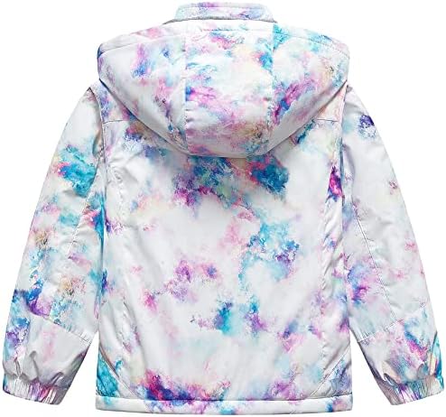 Girl's Waterproof Ski Jacket Warm Winter Snow Coat Windproof Snowboarding Rain Jacket