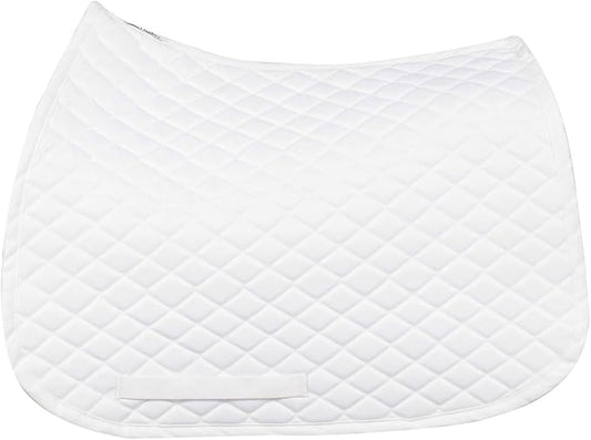 TuffRider Basic All Purpose Horse Riding Saddle Pad | Wither Relief Brushed Underside for Training and Competition