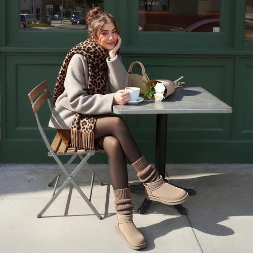 DREAM PAIRS Women's Winter Snow Boots - Classic Ankle Boots