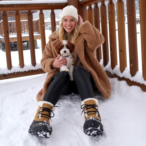 DREAM PAIRS Women's Winter Duck Snow Boots