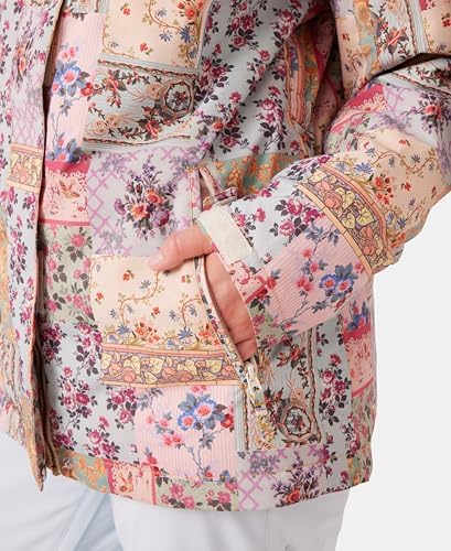 Roxy Snow Junior's Jetty Printed Regular Fit Snow Jacket
