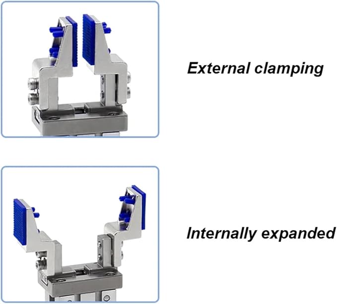 1pcs MHZ2 Finger Cylinder Parallel clamp Claw Fixture MHZ2-16D MHZ2-20D Bracket Extended Internal Support Bracket(MHZ2-20D RK20)