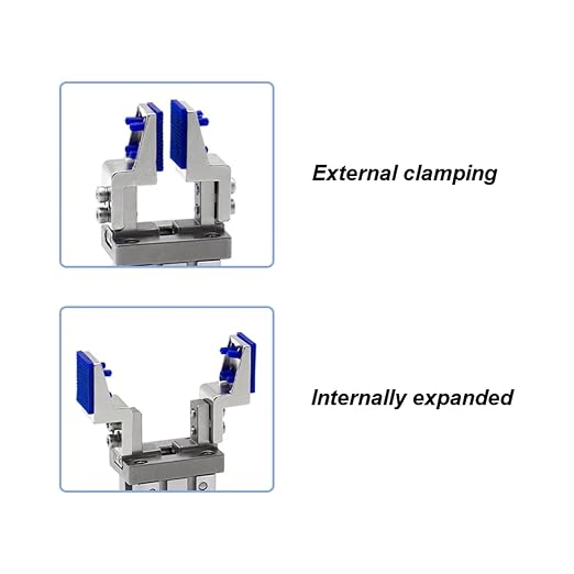 1pcs MHZ2 Finger Cylinder Parallel clamp Claw Fixture MHZ2-16D MHZ2-20D Bracket Extended Internal Support Bracket(MHZL2-20D RK20)