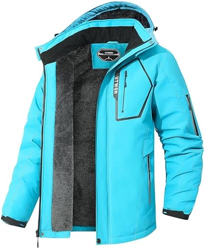 Men's Ski Jacket – Waterproof Warm Snow Coat