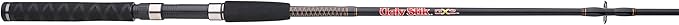 Ugly Stik 6’6” GX2 Spinning Rod, Three Piece Spinning Rod, 6-15lb Line Rating, Medium Rod Power, Moderate Fast Action, 1/8-5/8 oz. Lure Rating