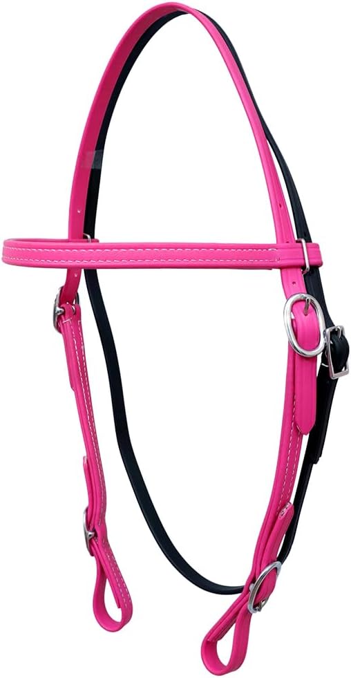 HILASON Western Horse Biothane Leather Headstall Tack