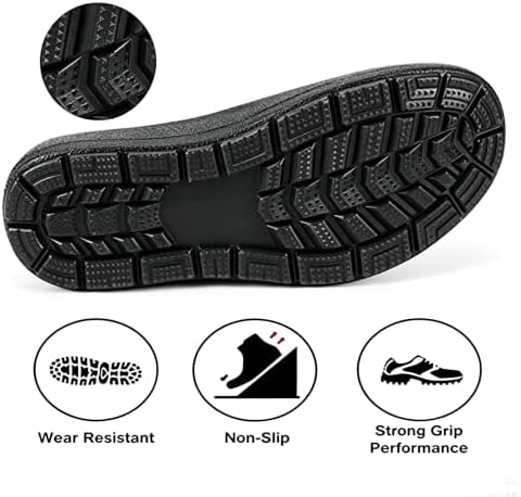 Eagsouni Snow Boots for Women Winter Waterproof Warm Zip Ankle Boots
