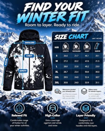 Reactive Jacket The Jacket That Changes When It Snows Windbreaker for Men