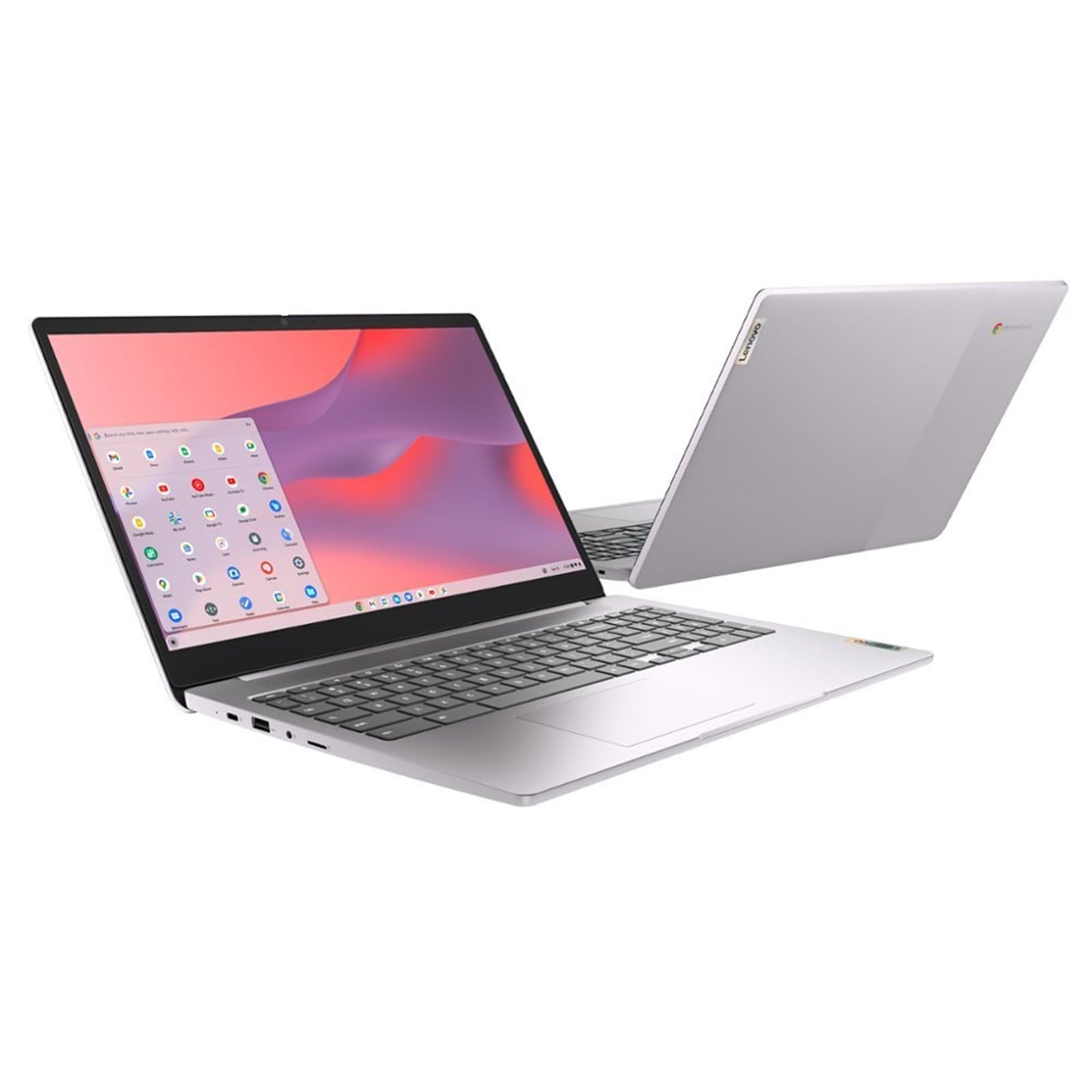 Lenovo IdeaPad 3i Chromebook, 15.6” FHD 1920 x 1080 Display, Intel Celeron N4500 1.1GHz, Intel UHD Graphics, 4GB RAM, 64GB SSD eMMC, Webcam, Bluetooth, Chrome OS, EAT 64GB USB Flash Drive, Arctic Grey