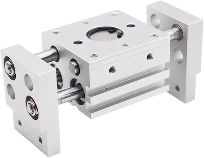 MHL2 Double Acting Pneumatic Gripper 10D 16D 20D 25D 32D D1 D2 Wide T Type Air Gripper Parallel Clamp Cylinder(MHL2-16D)