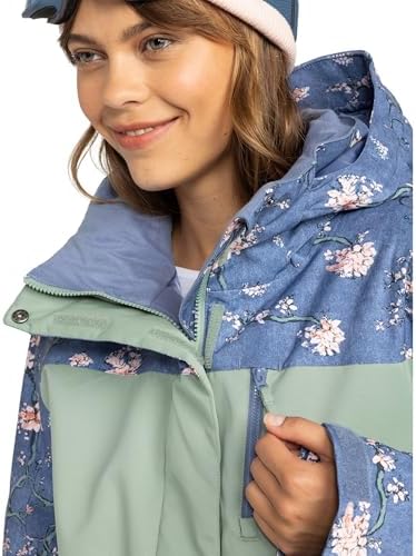 Roxy Snow Junior's Jetty Printed Regular Fit Snow Jacket
