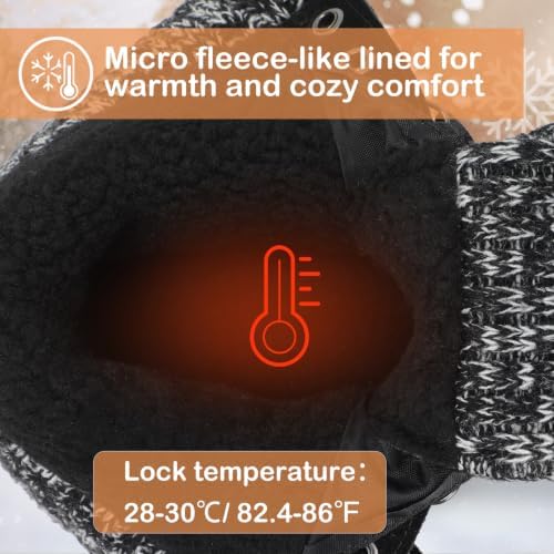 Womens Duck Boots Waterproof Winter Snow Mid-Calf Booties for Cold Weather