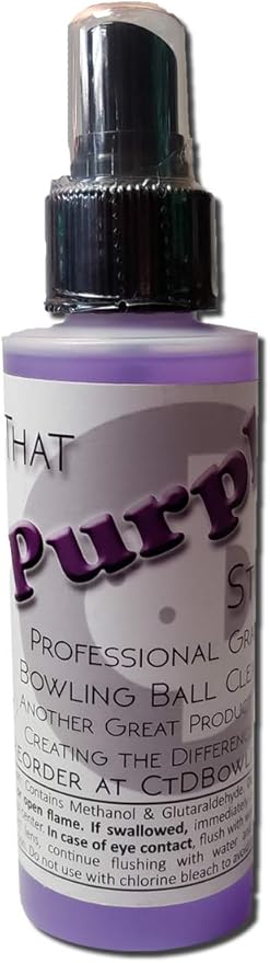 Creating the Difference That Purple Stuff Professional Grade Bowling Ball Cleaner | USBC Approved | Removes Dirt & Oil | Restores Tackiness and Performance