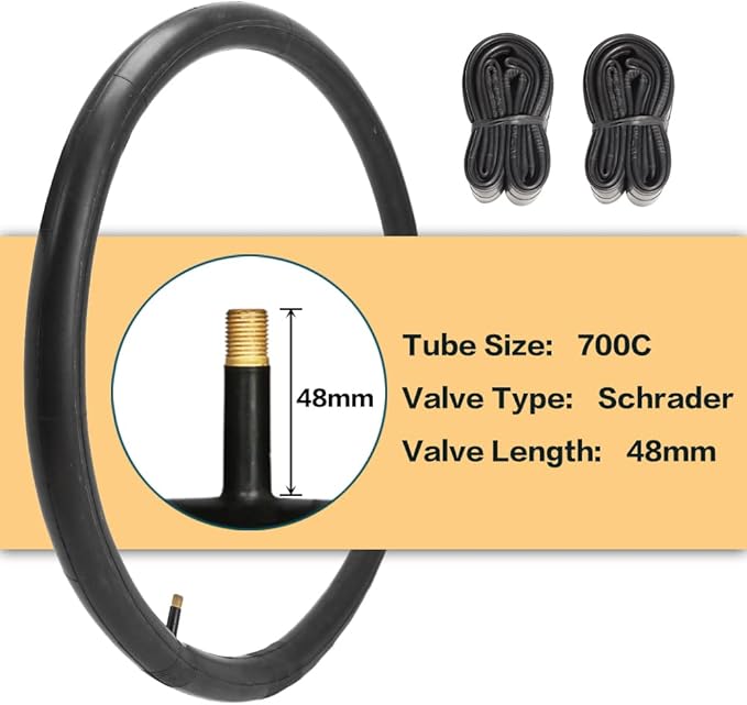 700x35C Bike Tire Foldable Replacement Tires with or Without Bike Tubes and Tire Levers for Road Bicycle