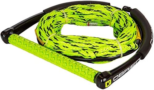 O'Brien 4 Section Poly E Wake Surf Rope Combo, Black