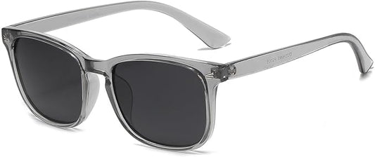 DUSHINE 偏光サングラス レディース クラシックレトロスタイル UV400保護