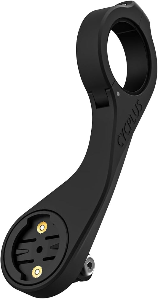 CYCPLUS Cycling Out Front Bike Mount Designed for All Cycling Computer, Garmin Edge 520 530 820 830 1000 GPS and Other Normal Models, Fits 12.5 inches(31.8mm) Diameter Handlebars Only.