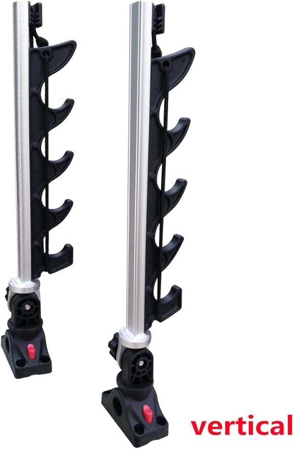 Brocraft Crappie Rod Holder/Transport Rack/Boat Rod Storage System