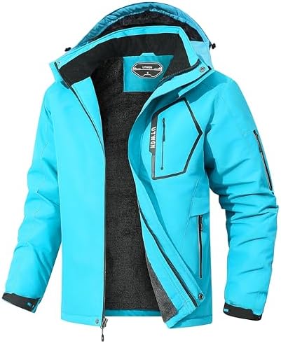 Men's Ski Jacket – Waterproof Warm Snow Coat