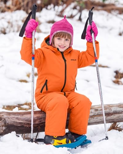 Stelle Girl's Waterproof Windproof Warm Ski Jacket 5-15 Y