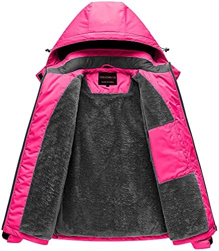 Women's Mountain Waterproof Ski Jacket Windproof Snowboarding Jacket Warm Winter Coat Raincoat