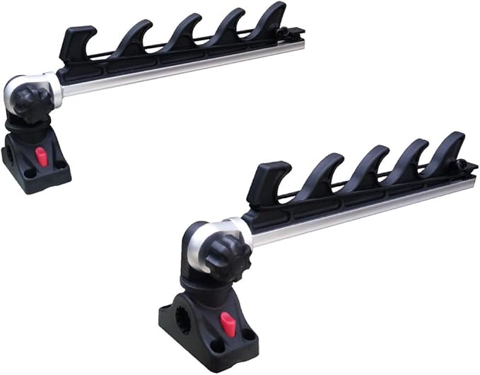 Brocraft Crappie Rod Holder/Transport Rack/Boat Rod Storage System