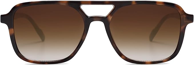 SOJOS レトロ アビエイター サングラス レディース メンズ トレンディ 長方形 レディース メンズ シェード サングラス SJ2202