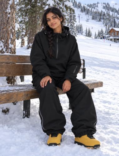 GSOU SNOW Mens Snow Jacket Womens Baggy Snowboard Ski Jacket Waterproof
