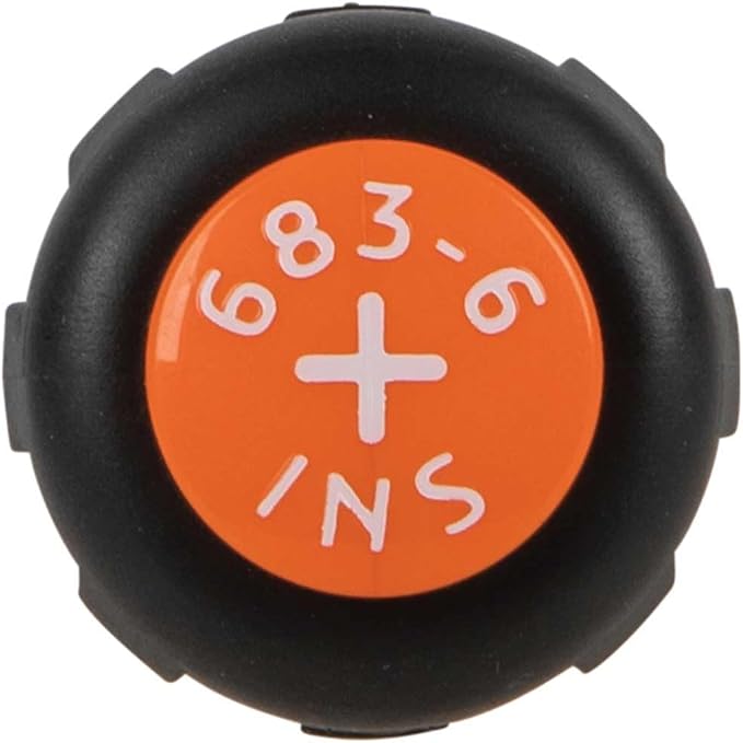 Klein Tools 6836INS Insulated Screwdriver, Made in USA, 1000V #2 Phillips Tip Screwdriver with 6-Inch Shank, Tip-Ident, Cushion-Grip Handle