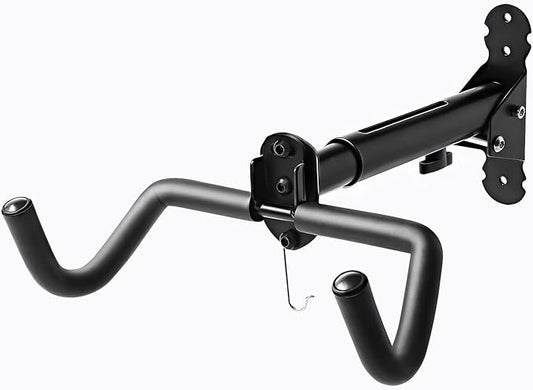 Gootus Bike Wall Mount Hanger - Horizontal Bicycle Indoor Storage Rack | Cycling Wall Mounted Holder Hook - Hang Your Road, Mountain or Hybrid Bikes in Garage or Home