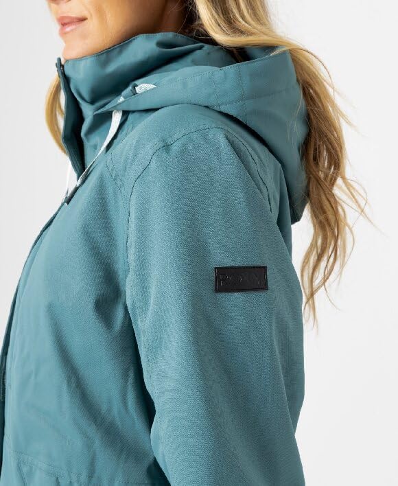 Roxy Women's Billie 10k Waterproof Insulated Snow Jacket – Tailored Ski-snowboard Jacket