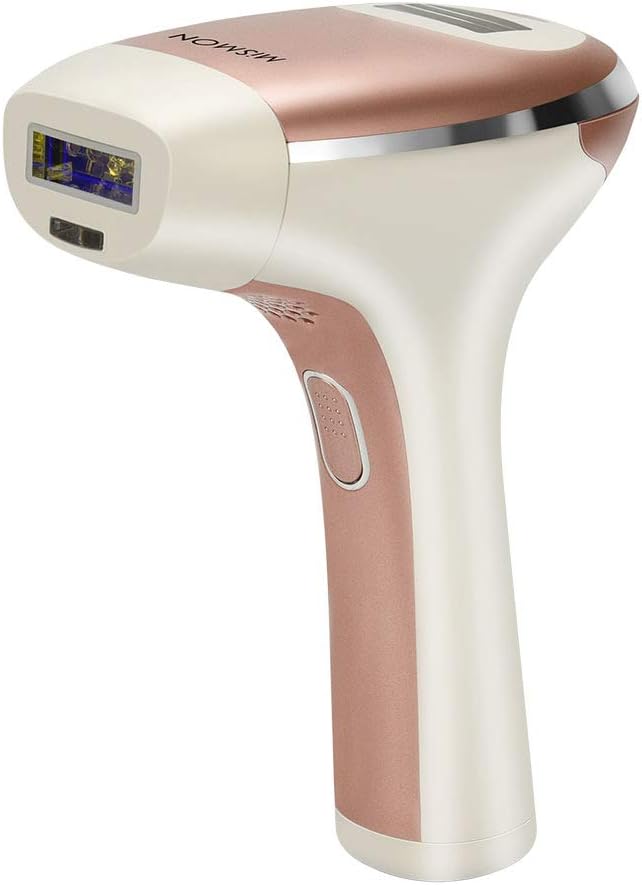 IPL脱毛器 レディース MiSMON 家庭用脱毛器 全身脱毛 ビキニライン 30万回照射 安全な肌色センサー搭載 プロ仕様 光脱毛器