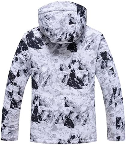 Men's Jacket and Pants Set Insulated Waterproof Waterproof Snowboard Snowsuits for Snow Sport