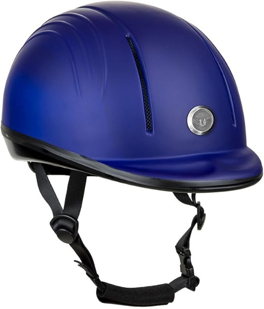 TuffRider Starter Basic Horse Riding Helmet | Comfortable Protective Equestrian Head Gear - SEI Certified