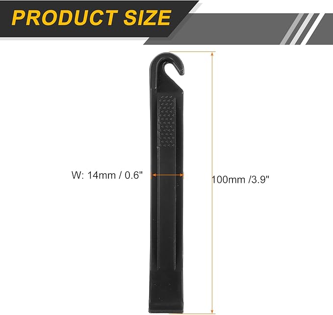 HARFINGTON Bicycle Tire Levers Ultra-Strong & Lightweight Tire Removal Tool Non-Slip Grip for Road Mountain