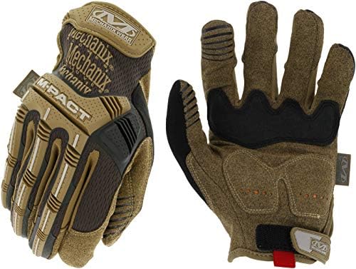 Mechanix Wear M-Pact Impact Protection Work Gloves Brown XX-Large